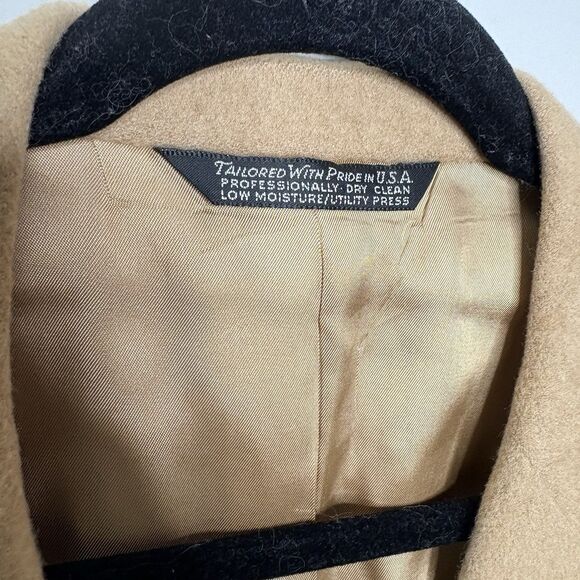 Club Room Tan Beige 100% Camel Hair sport coat jacket blazer No Size Tag Men’s - Picture 2 of 8